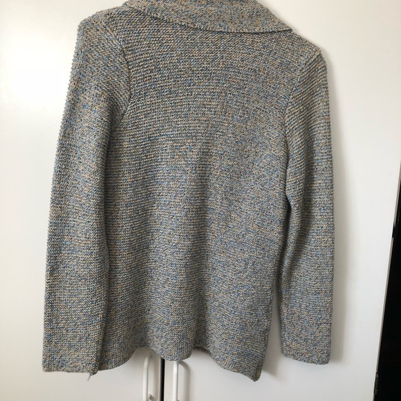 Multicolored Shawl Collar Cardigan - Picture 5 of 5